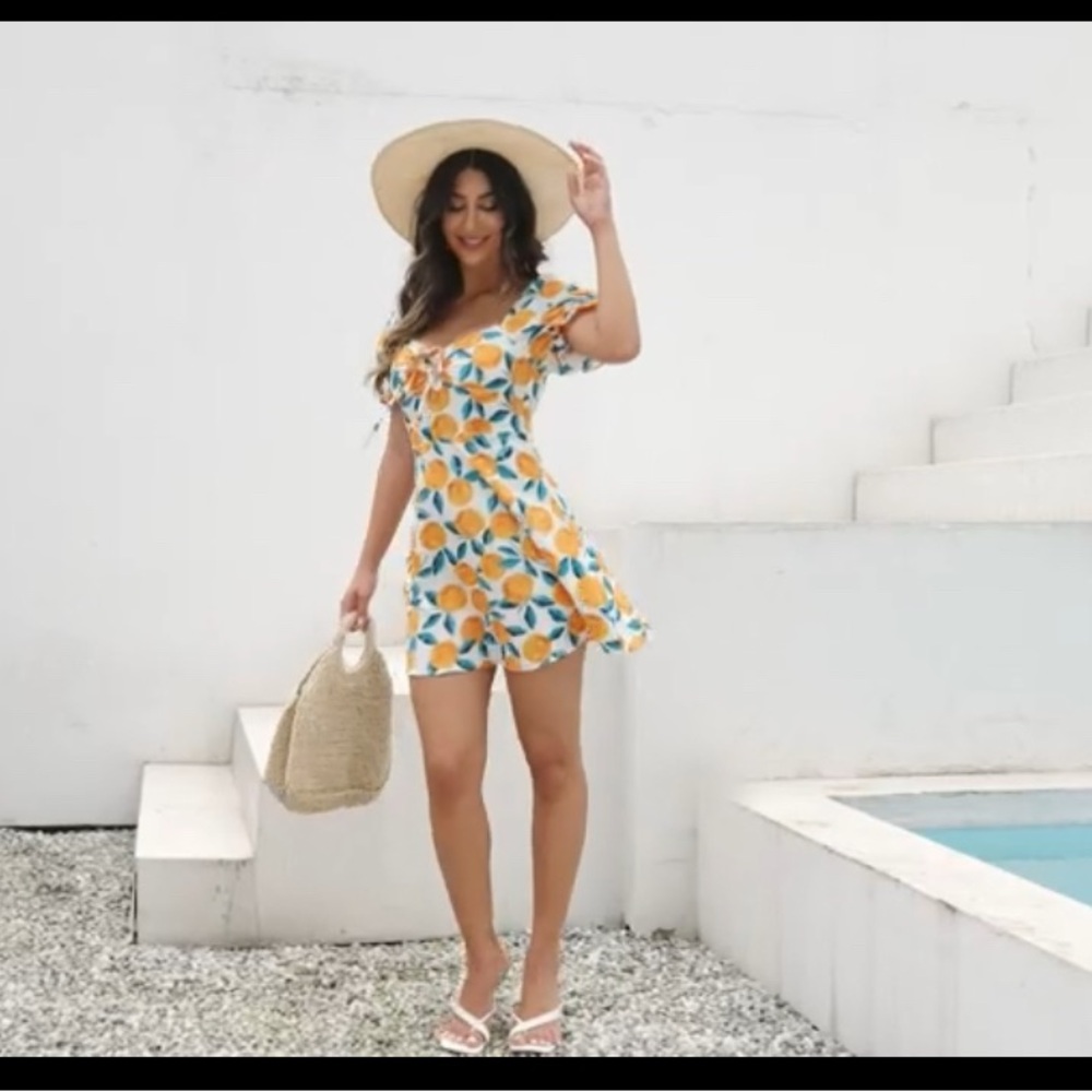 Amazon Dress, floral mini- XS